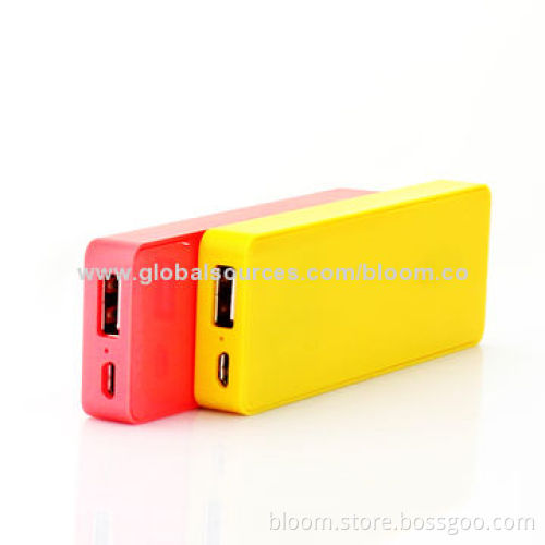 4,000mAh External Battery for iPhone, w/5V 1A Output and InputNew